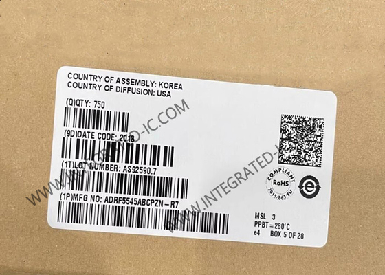 Microplaqueta ADRF5545ABCPZN RF de uso geral Front End IC 40-VFQFN do circuito integrado