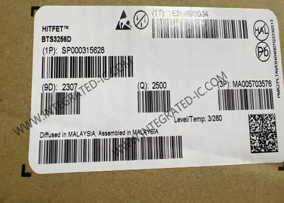 Chip de circuito integrado BTS3256D Automóvel Smart Low-Side Power Switch IC TO-252-5 Pacote