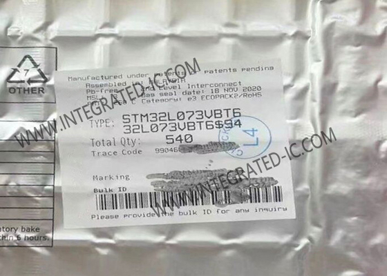 STM32L073VBT6 Microcontrolador MCU 32MHz Microcontrolador de núcleo único de 32 bits IC LQFP100