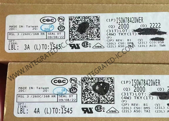 ISOW7842DWER Chip de circuito integrado 5000Vrms Quad Channel Digital Isolators SOIC16