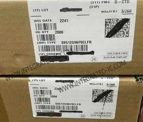 S9S12G96F0CLFR Microcontrolador MCU 16-Bit 25MHz S12G Microcontroladores para automóveis de uso geral