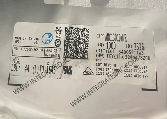 AMC1301DWVR Chip de circuito integrado amplificador isolado reforçado de precisão para detecção de corrente