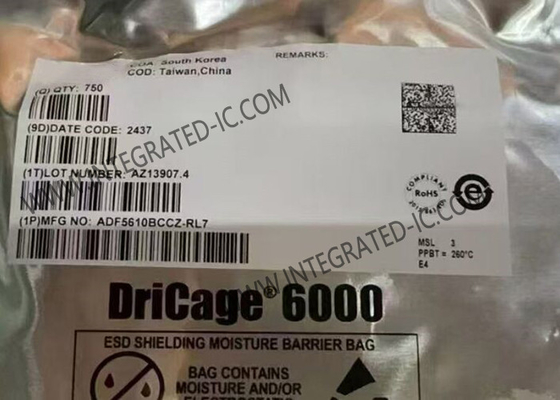 ADF5610BCCZ Módulo de Comunicação Sem Fio 57MHz Wideband RF Synthesizer LGA48