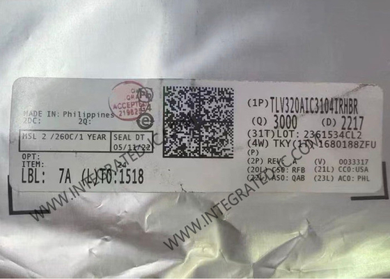 TLV320AIC3104IRHBR Chip de circuito integrado Códec de áudio estéreo de baixa potência para áudio e telefonia portáteis