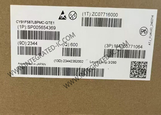 CY91F587LBPMC-GTE1 Microcontrolador MCU 32 bits Microcontroladores de núcleo único de 128 MHz MCU IC