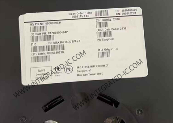 MAX16916GUB Chipe de circuito integrado Diodo ideal bateria inversa e controladores de controle de sobrevoltagem