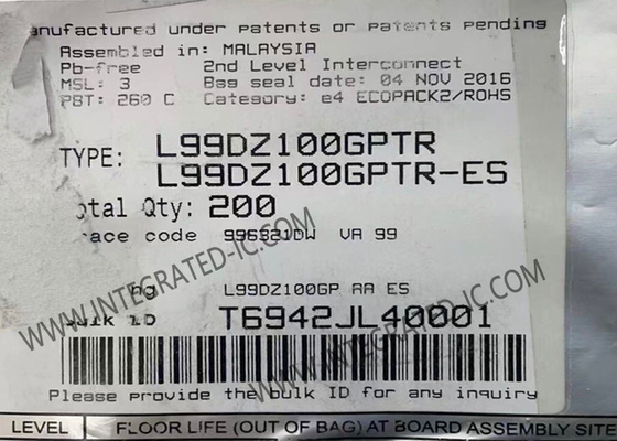 L99DZ100GPTR circuito integrado sistema de zona de porta chip IC LQFP64 módulo de porta automotiva