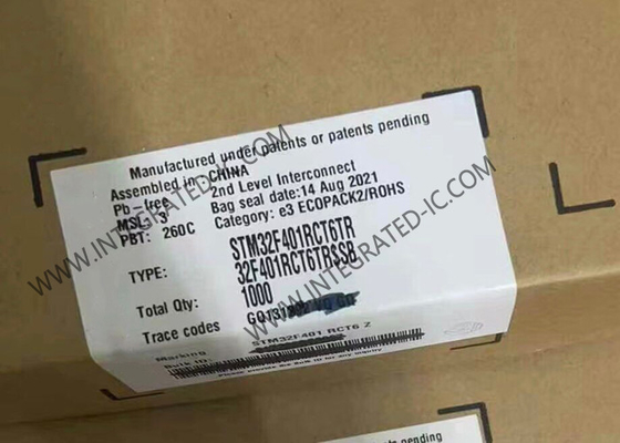 STM32F401RCT6TR Microcontrolador MCU 84MHz Microcontroladores de núcleo único de 32 bits LQFP64