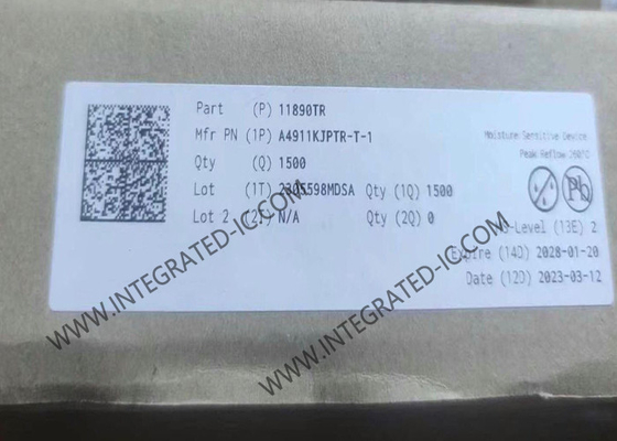 Motorista Multiphase IC 48-LQFP do motor da microplaqueta A4911KJPTR-T-1 do circuito integrado