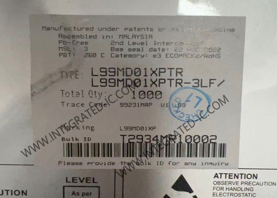L99MD01XPTR Chip de circuito integrado Octal Half-Bridge Driver com controle SPI para aplicação automotiva