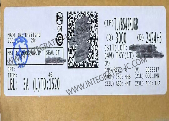TLV8542RUGR Chipe de circuito integrado RRIO Amplificador operacional X2QFN8 Op Amps Chips IC