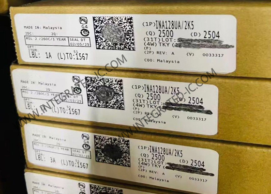 INA128UA Amplificador de Instrumentos de Baixa Potência de Chipe de Circuito Integrado