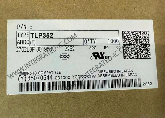 TLP352 Chipe de circuito integrado de 1 canal, controladores de portão opticamente isolados, fotoacoplador